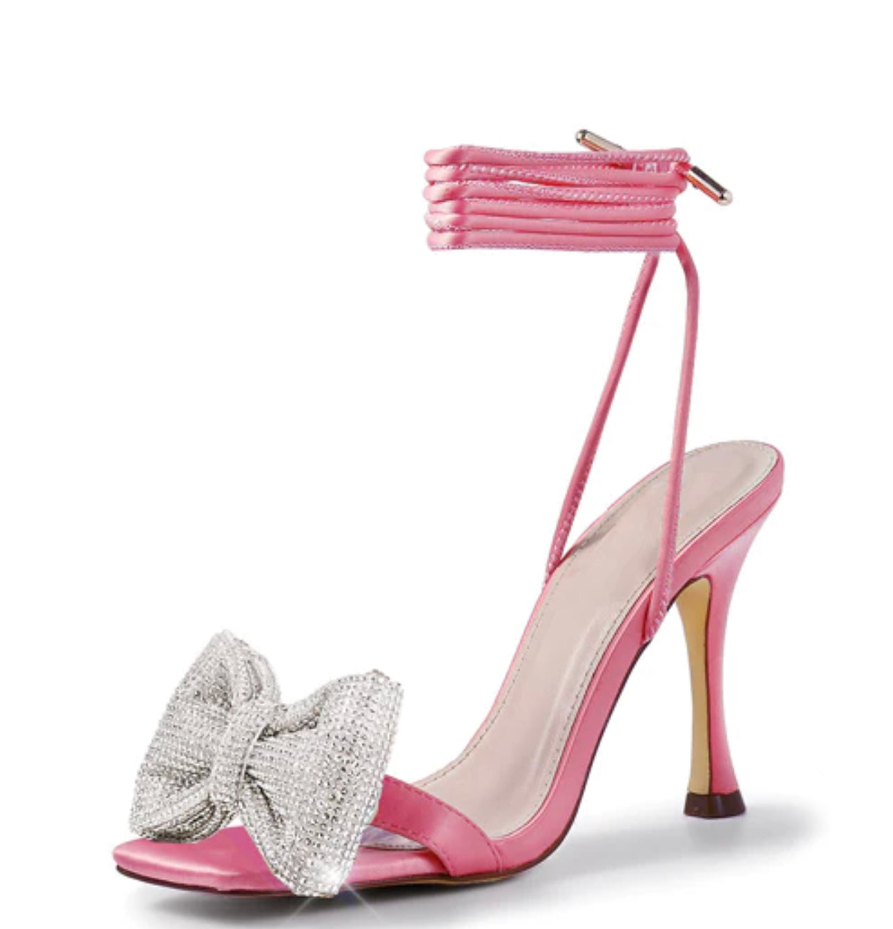 Chanel Pink Rhinestone Bow Heel – Sprinkles of Danni